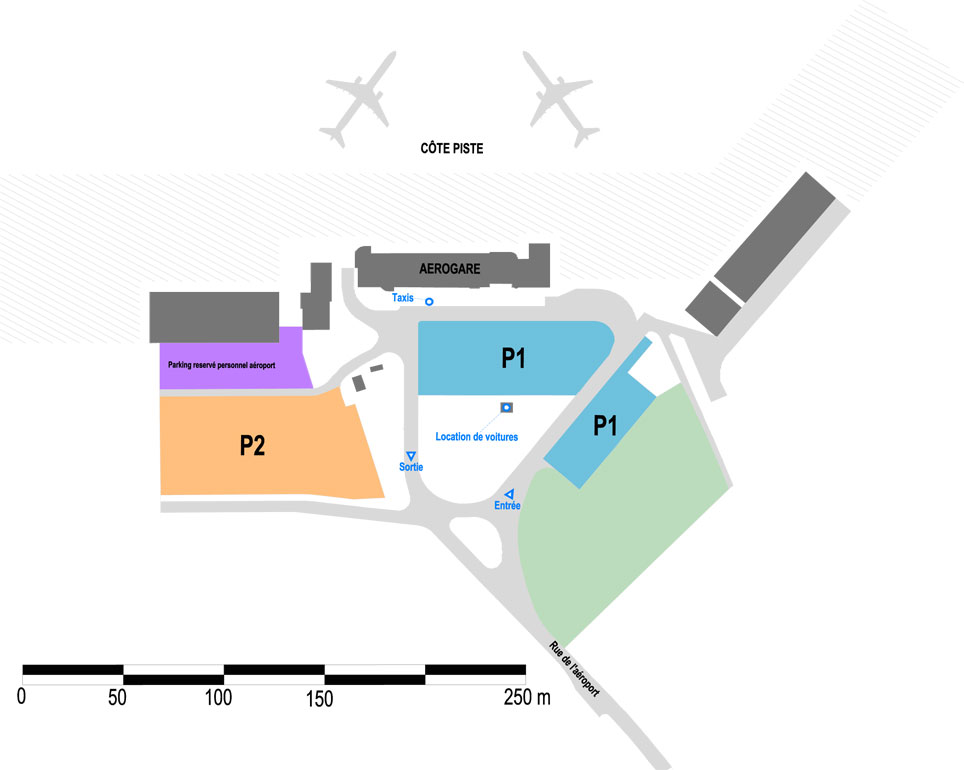 Parking Aéroport International de Tours